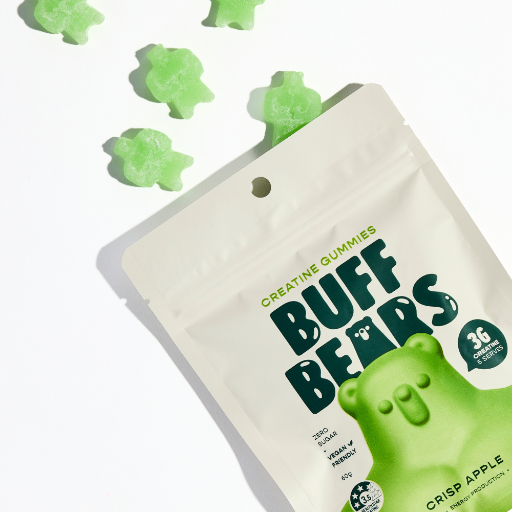 Buff Bears - Crisp Apple (Creatine) (5x Serves)